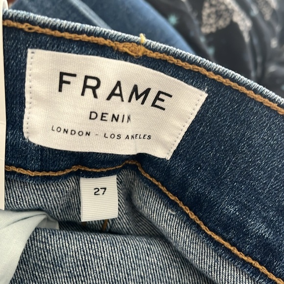 Frame Le Vintage Wide Leg Crop size 27 - Picture 6 of 8